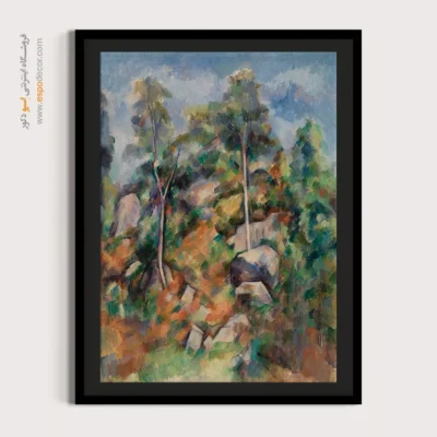 تابلو نقاشی های پل سزان - اسپو دکور