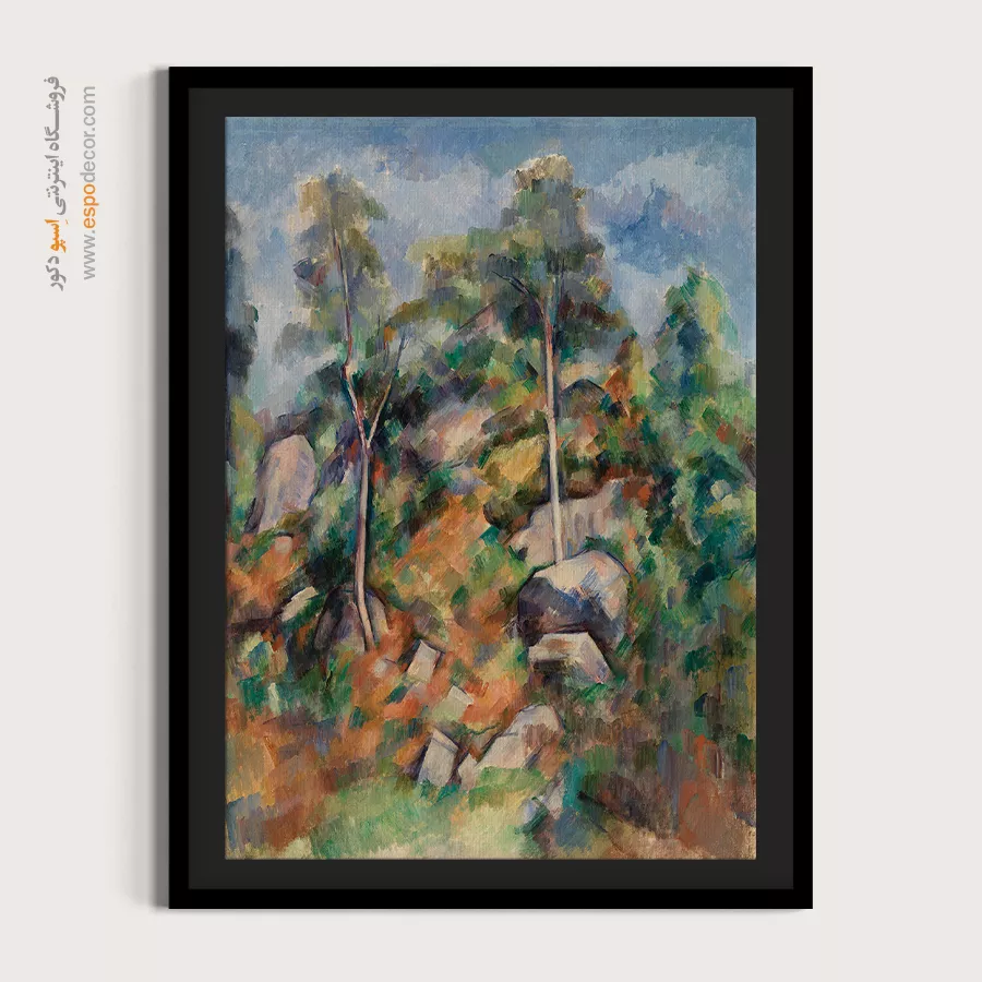 تابلو نقاشی های پل سزان - اسپو دکور