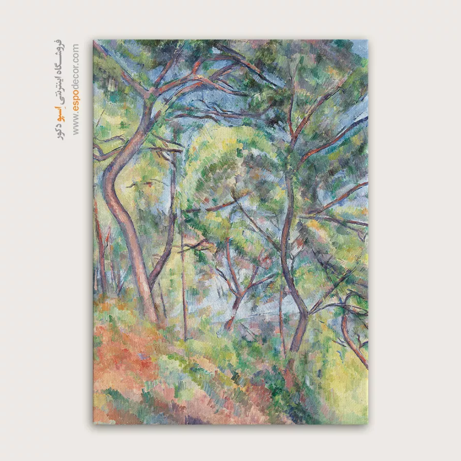تابلو نقاشی های پل سزان - اسپو دکور