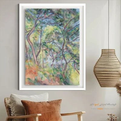 تابلو نقاشی های پل سزان - اسپو دکور