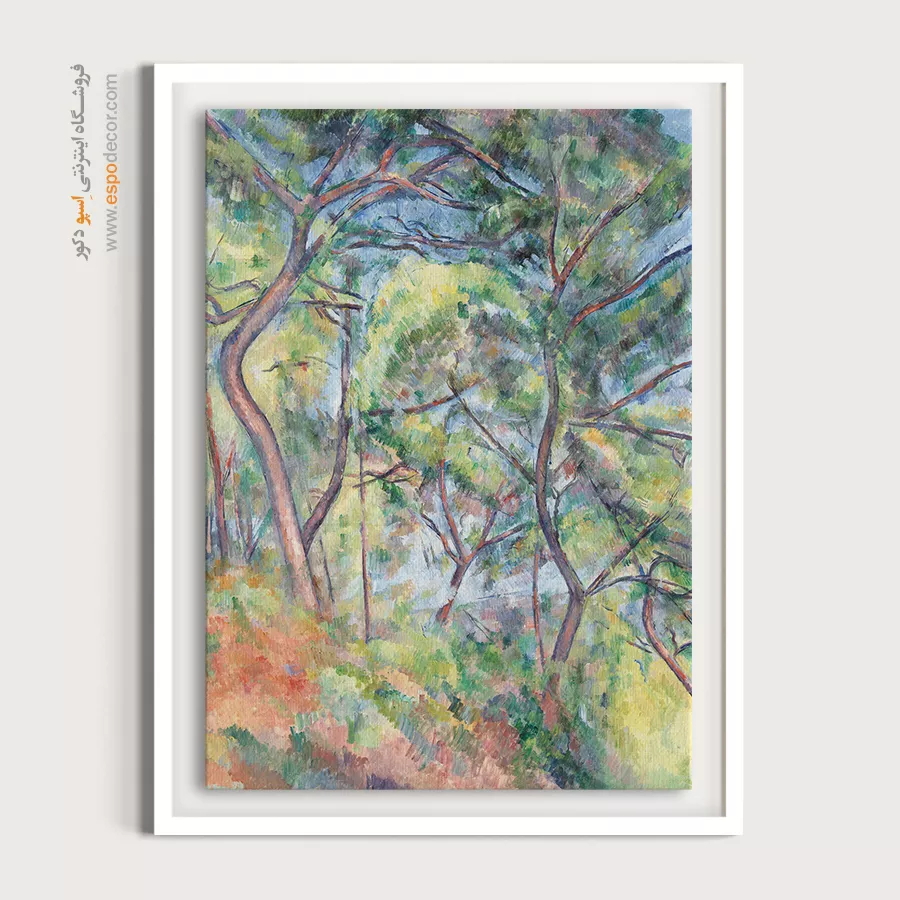تابلو نقاشی های پل سزان - اسپو دکور
