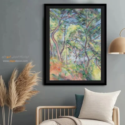 تابلو نقاشی های پل سزان - اسپو دکور