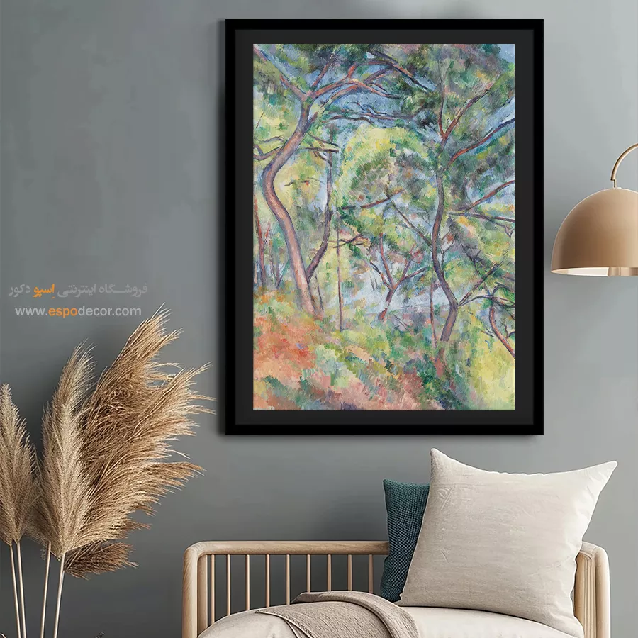 تابلو نقاشی های پل سزان - اسپو دکور
