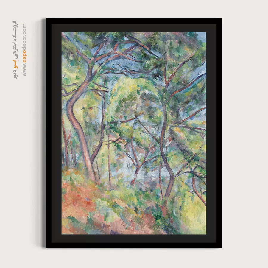 تابلو نقاشی های پل سزان - اسپو دکور