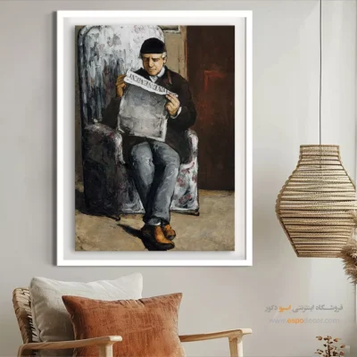 تابلو نقاشی های پل سزان - اسپو دکور