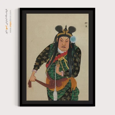 تابلو شخصیت‌های چینی - افسانه هزار ساله – تابلو شخصیتهای اپرای پکن - اسپو دکور