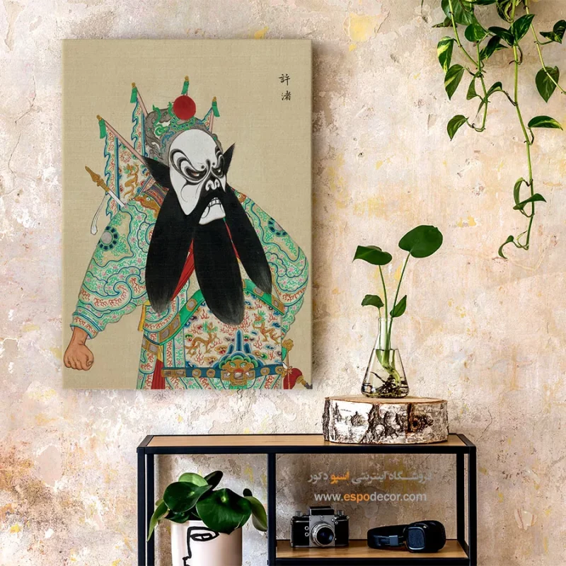 تابلو شخصیتهای اپرای پکن - Image 4