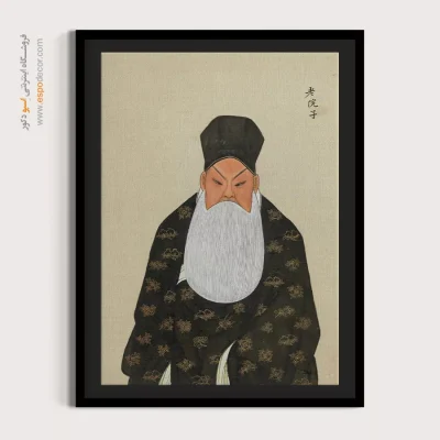 تابلو نقاشی تزئینی - نبض زندگی – تابلو شخصیتهای اپرای پکن - اسپو دکور