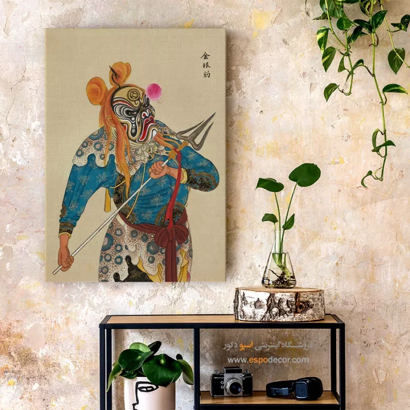 تابلو شخصیتهای اپرای پکن - Image 4