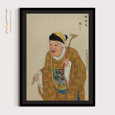 تابلو دکوراسیون خاص - نبض کهن – تابلو شخصیتهای اپرای پکن - اسپو دکور