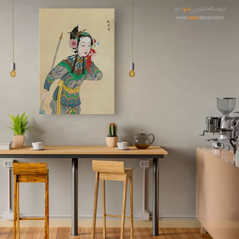 تابلو شخصیتهای اپرای پکن - Image 3