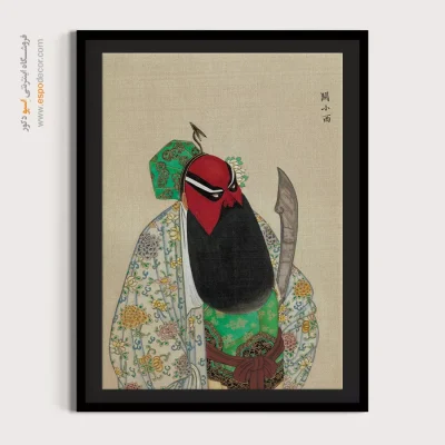 تابلو دکوراتیو هنری - آوای خورشید – تابلو شخصیتهای اپرای پکن - اسپو دکور