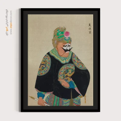 تابلو شخصیت‌های اپرای پکن خاص - رقص زندگی – تابلو شخصیتهای اپرای پکن - اسپو دکور