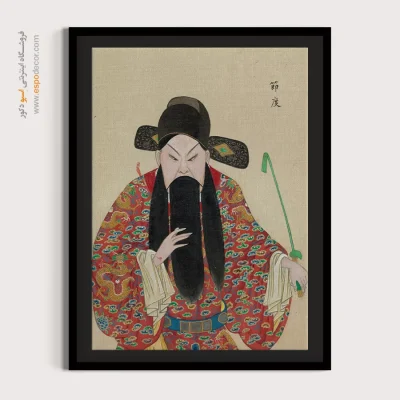 تابلو دکوراسیون منزل خاص - پرواز عشق – تابلو شخصیتهای اپرای پکن - اسپو دکور