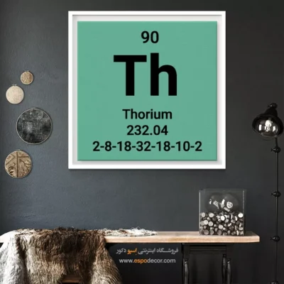 ‏Thorium  – تابلو عناصر جدول تناوبی - اسپو دکور