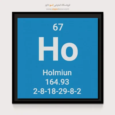 ‏Holmiun  – تابلو عناصر جدول تناوبی - اسپو دکور