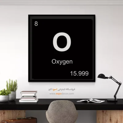 ‏O  – تابلو عناصر جدول تناوبی - اسپو دکور