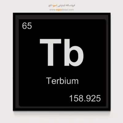 ‏Tb  – تابلو عناصر جدول تناوبی - اسپو دکور