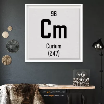 کوریم – تابلو عناصر جدول تناوبی - اسپو دکور