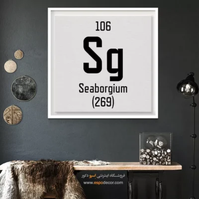 سیبورگیم – تابلو عناصر جدول تناوبی - اسپو دکور