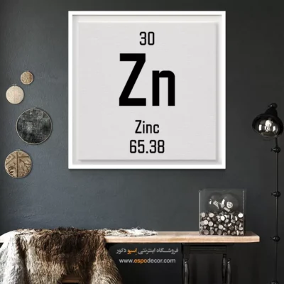 روی – تابلو عناصر جدول تناوبی - اسپو دکور
