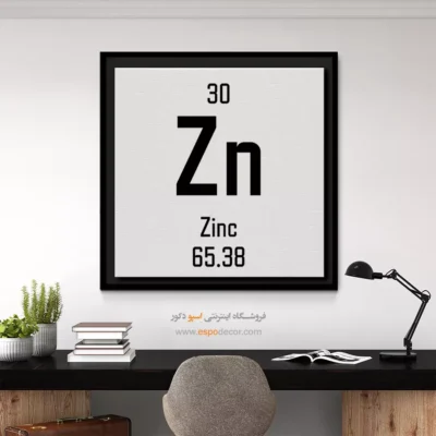 روی – تابلو عناصر جدول تناوبی - اسپو دکور