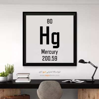 مرکورف – تابلو عناصر جدول تناوبی - اسپو دکور