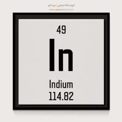 ایندیم – تابلو عناصر جدول تناوبی - اسپو دکور