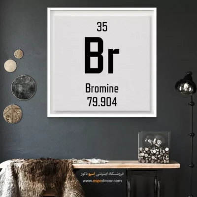 برم – تابلو عناصر جدول تناوبی - اسپو دکور