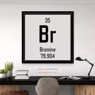 برم – تابلو عناصر جدول تناوبی - اسپو دکور