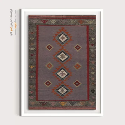 خرید تابلوهای هنر ایرانی - آرش – تابلو گلیم ایرانی - اسپو دکور