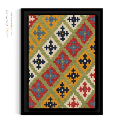 فروش آنلاین تابلو گلیم - پریا – تابلو گلیم ایرانی - اسپو دکور