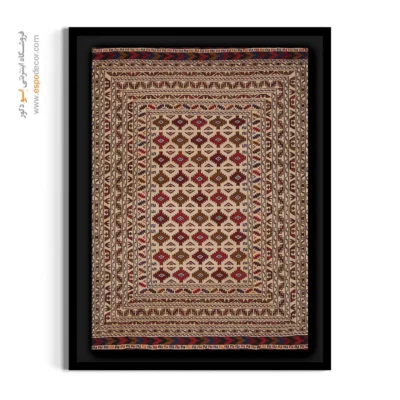 خرید تابلو بافتدار برای دکور - رها – تابلو گلیم ایرانی - اسپو دکور