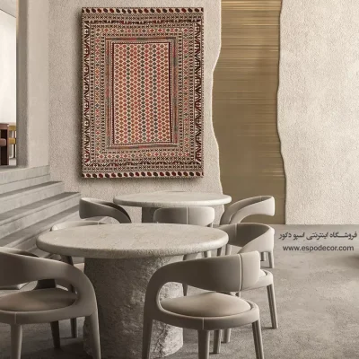 خرید تابلو با تم رنگهای گرم - مهرافزا – تابلو گلیم ایرانی - اسپو دکور