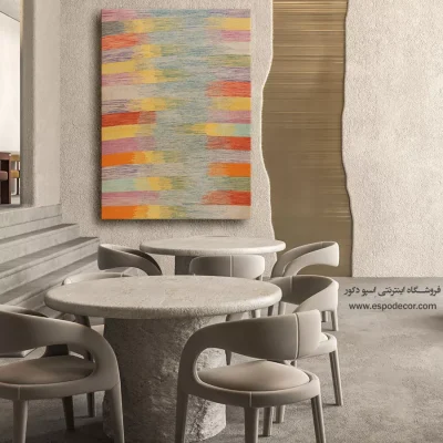 تابلو گلیم با نقوش عشایری - رایا – تابلو گلیم ایرانی - اسپو دکور