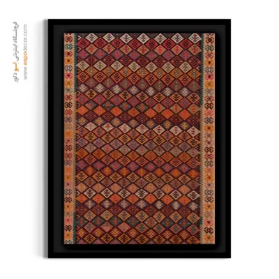 تابلو مینیاتور - پریاژ – تابلو گلیم ایرانی - اسپو دکور