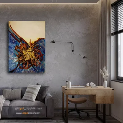 خرید تابلو تایپوگرافی هنری - نقاشیخط هنری – تابلو تایپوگرافی فارسی - اسپو دکور