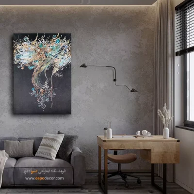 تابلو تایپوگرافی لوکس - نقاشیخط لوکس – تابلو تایپوگرافی فارسی - اسپو دکور