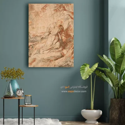 تابلوهای پیتر پل روبنس - قدیس در حال نیایش – تابلو نقاشی پیتر پل روبنس - اسپو دکور