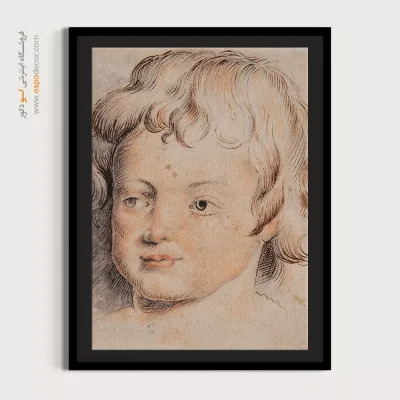 خرید تابلو هنری - سر بچه – تابلو نقاشی پیتر پل روبنس - اسپو دکور