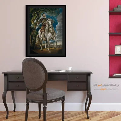 تابلو نقاشی باروک - سوارکاری دوک لرما – تابلو نقاشی پیتر پل روبنس - اسپو دکور