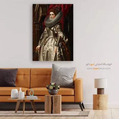 تابلو نقاشی دیواری کلاسیک - مارکسا بریگیدا – تابلو نقاشی پیتر پل روبنس - اسپو دکور