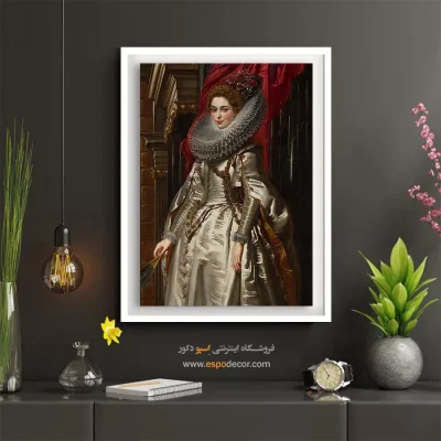 تابلو نقاشی دیواری کلاسیک - مارکسا بریگیدا – تابلو نقاشی پیتر پل روبنس - اسپو دکور