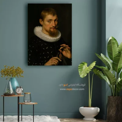 تابلو نقاشی مذهبی کلاسیک - پرتره یک معمار – تابلو نقاشی پیتر پل روبنس - اسپو دکور