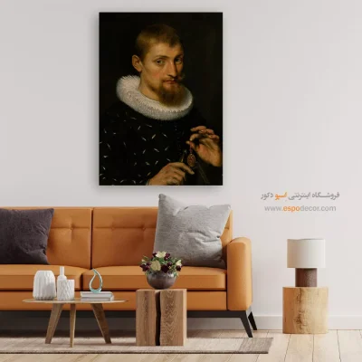 تابلو نقاشی مذهبی کلاسیک - پرتره یک معمار – تابلو نقاشی پیتر پل روبنس - اسپو دکور