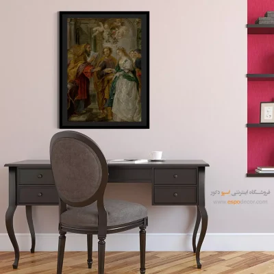 تابلو نقاشی خاص - نامزدی مریم باکره – تابلو نقاشی پیتر پل روبنس - اسپو دکور