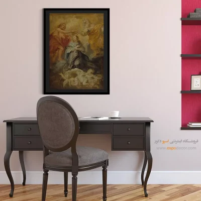 تابلو هنری خاص - تاج گذاری باکره – تابلو نقاشی پیتر پل روبنس - اسپو دکور