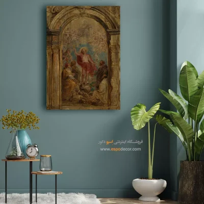 خرید تابلو نقاشی خاص - تجلیل از عشای ربانی – تابلو نقاشی پیتر پل روبنس - اسپو دکور