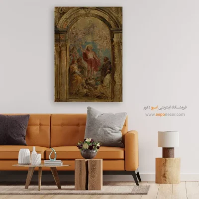 خرید تابلو نقاشی خاص - تجلیل از عشای ربانی – تابلو نقاشی پیتر پل روبنس - اسپو دکور