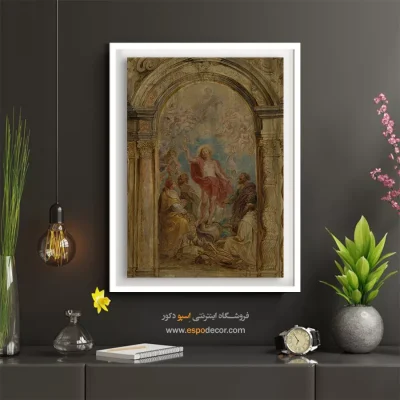 خرید تابلو نقاشی خاص - تجلیل از عشای ربانی – تابلو نقاشی پیتر پل روبنس - اسپو دکور